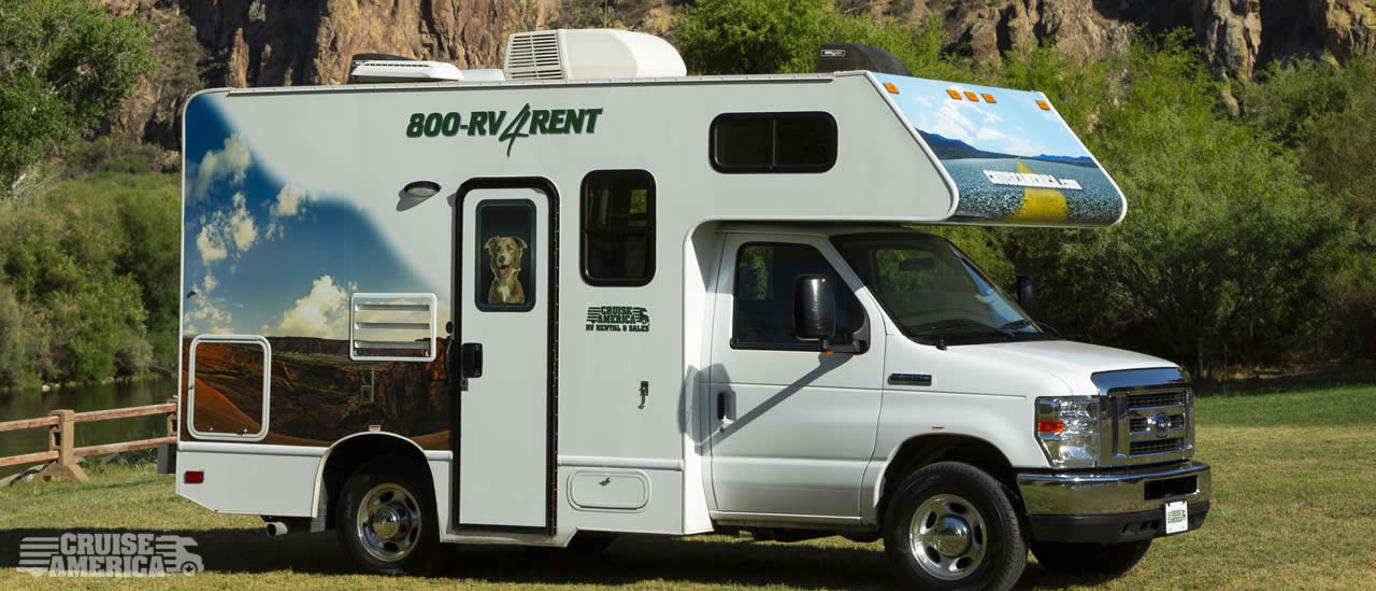 Cruise America Compact Rental RV Front